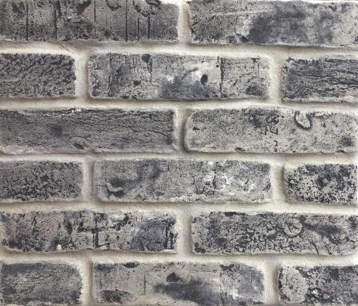 rusztikus k�ls� szeletelt t�gla vegyes loft vintage sz�rke 