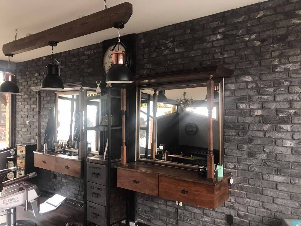 fekete fehr szrke tgla tglaburkolat loft vintage